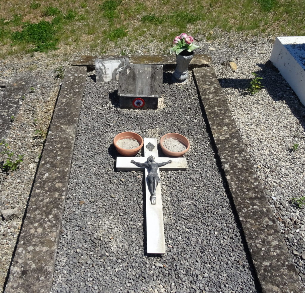 Photographie de la tombe du soldat Gérard